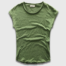 Load image into Gallery viewer, T-Shirt Fashion Crew Neck Sleeveless Plain TShirts
