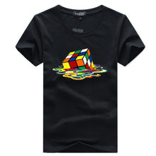 Load image into Gallery viewer, rubik Cube t shirt white