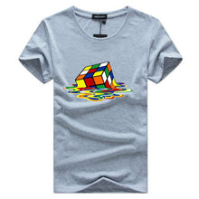 Load image into Gallery viewer, rubik Cube t shirt white