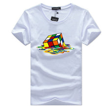 Load image into Gallery viewer, rubik Cube t shirt white