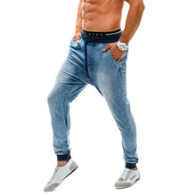 Load image into Gallery viewer, Denim Jogger Pants