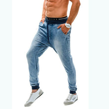 Load image into Gallery viewer, Denim Jogger Pants