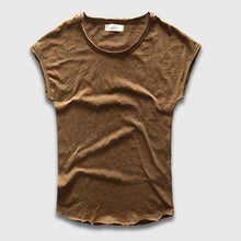 Load image into Gallery viewer, T-Shirt Fashion Crew Neck Sleeveless Plain TShirts
