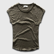 Load image into Gallery viewer, T-Shirt Fashion Crew Neck Sleeveless Plain TShirts