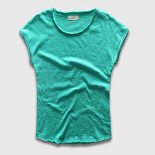 Load image into Gallery viewer, T-Shirt Fashion Crew Neck Sleeveless Plain TShirts