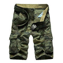 Load image into Gallery viewer, Camouflage Camo Cargo Shorts