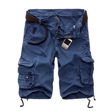 Load image into Gallery viewer, Mens Military Cargo Shorts