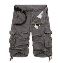 Load image into Gallery viewer, Mens Military Cargo Shorts