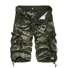 Load image into Gallery viewer, Mens Military Cargo Shorts