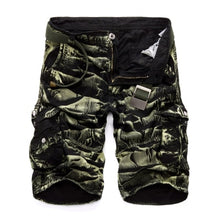 Load image into Gallery viewer, Mens Military Cargo Shorts