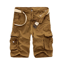 Load image into Gallery viewer, Mens Military Cargo Shorts
