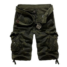 Load image into Gallery viewer, Camouflage Loose Cargo Shorts