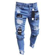 Load image into Gallery viewer, Jeans Vintage Blue Slim