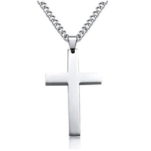 Load image into Gallery viewer, Titanium Cross Necklaces