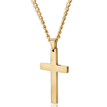 Load image into Gallery viewer, Titanium Cross Necklaces