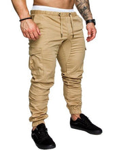 Load image into Gallery viewer, Solid Color Decoration Casual Pants