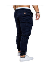 Load image into Gallery viewer, Solid Color Decoration Casual Pants