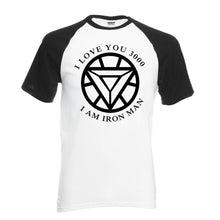 Load image into Gallery viewer, I Love You 3000 Raglan T-Shirt Men