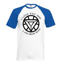 Load image into Gallery viewer, I Love You 3000 Raglan T-Shirt Men