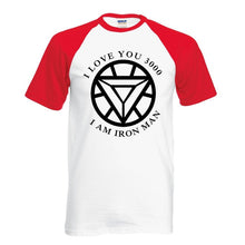 Load image into Gallery viewer, I Love You 3000 Raglan T-Shirt Men