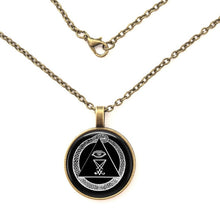 Load image into Gallery viewer, Illuminati Pendant necklace
