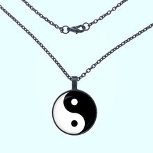 Load image into Gallery viewer, Yin Yang Tattoo Pendant necklace