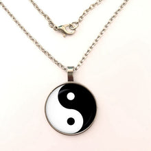 Load image into Gallery viewer, Yin Yang Tattoo Pendant necklace