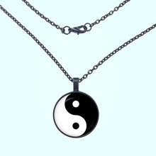 Load image into Gallery viewer, Yin Yang Tattoo Pendant necklace